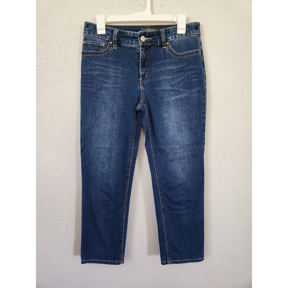 Chico's So Lifting Denim Jeans Crop Womens Size 00(2)